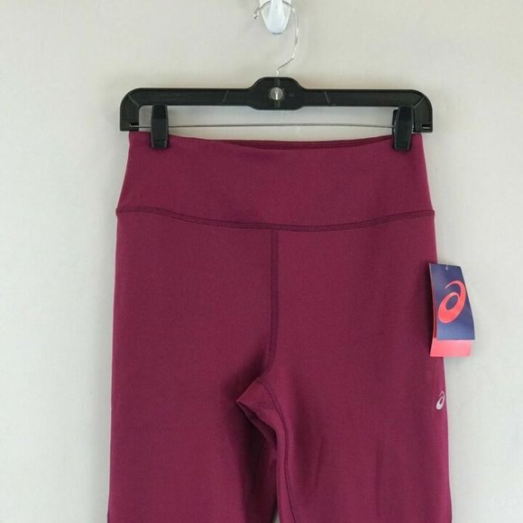 Asics W7/8 Fashion High Waisted Tight Legging - Women's Size M - Purple - Picture 9 of 12